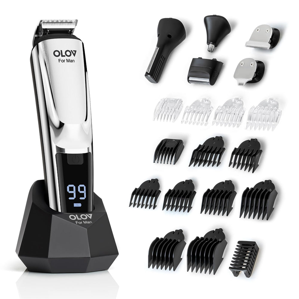 OLOV For Man beard-trimmer close-up for precise grooming