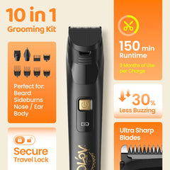 OLOV LITE nose and ear detail trimmer for comfortable grooming.