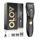 OLOV PROFESSIONAL Hair Clippers front view for precision styling