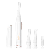 OLOV slim close-up of ultra-thin blades for precise, gentle hair removal