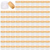 Olutacot 32-piece glass cosmetic containers set for compact storage