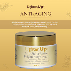 OMIC Lighten-Up shea butter-rich cream signaling deep moisture and softness