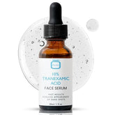 OMIC ten-percent tranexamic acid serum bottle for brightening skincare routines