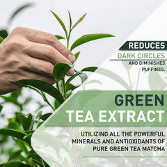 Once Upon A Tea cooling gel texture provides refreshing under-eye comfort