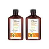 One 'N Only Argan Oil Hair Treatment bottle pouring for fast-absorbing nourishment