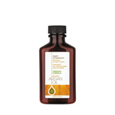 One 'N Only Argan Oil Hair Treatment bottle demonstrates lightweight hydration for natural hair