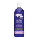 One 'N Only Shiny Silver Purple Shampoo bottle-front for cool-toned tones and brass reduction.