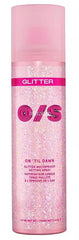 One Size On 'Til Dawn bottle pour demonstrates spray action delivering long-lasting hold