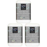 One With Nature Dead Sea Salt Soap 3-pack pack shot highlighting mineral-rich bars for purifying skin.
