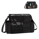 onemoky hairdresser bag main compartment keeps tools organized for quick access.