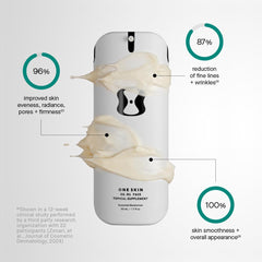 OneSkin OS-01 application pump demonstrates precise, easy-to-use care for a clean morning routine.