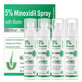 ONIADBA minoxidil 5% spray bottle front view supports hair regrowth.