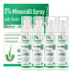 ONIADBA minoxidil 5% spray bottle front view supports hair regrowth.