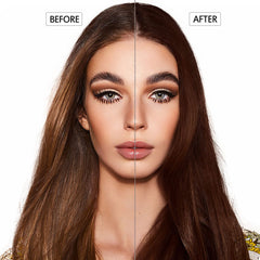Onilyua Dark Brown Hair Dye Shampoo applying to hair shows color in minutes.