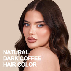 Onilyua dark coffee application from roots to tips for quick color development