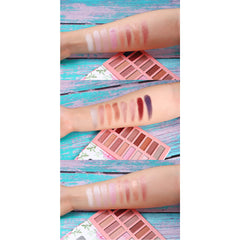 ONLYBETTER vegan eyeshadow palette colors close-up reveals vibrant hues for versatile day-to-night looks.
