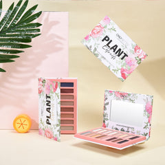ONLYBETTER vegan nude eyeshadow palette matte shimmer colors enable seamless blending for professional makeup.