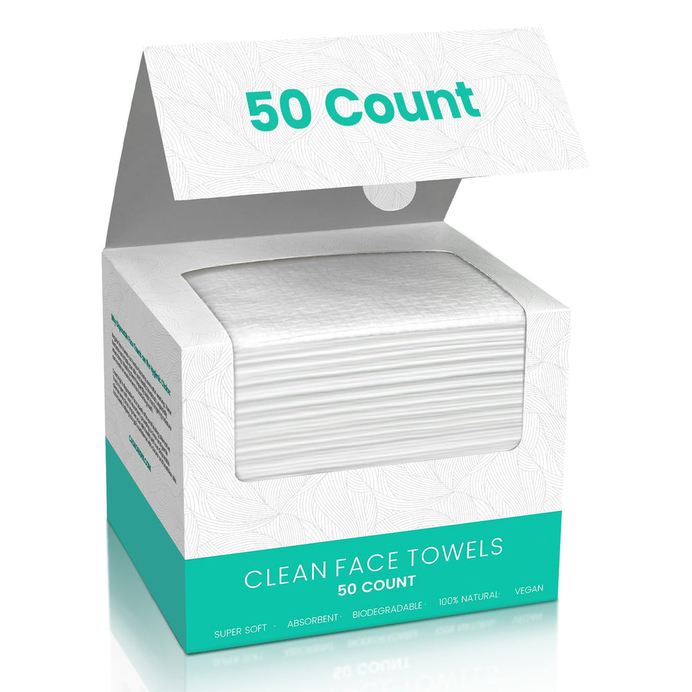 ONLYCARE disposable face towel pack-front, travel-ready for quick makeup removal.