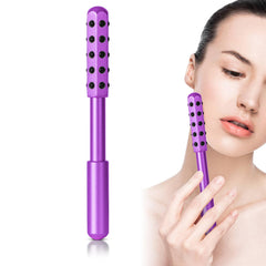 ONLYSKY BEAUTY Up Lifting Roller purple side view for a gentle facial lift and massage.