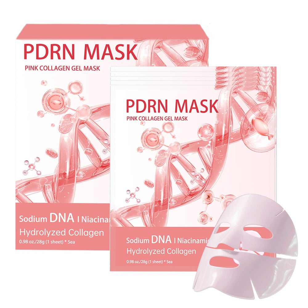 ONMYLOVIN Salmon DNA PDRN pink mask pack delivers deep hydration on application.