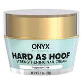 Onyx Professional Hard as Hoof Unscented Cream tube for daily nail conditioning