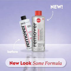 Onyx Professional label close-up highlighting ingredients and salon-grade benefit