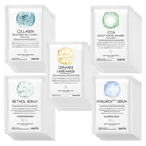 OOTD 50Combo sheet mask hydrates skin with hyaluronic acid for deep moisture.