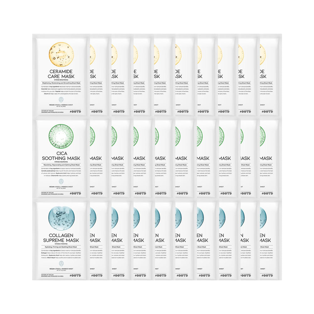 #OOTD Collagen Supreme Mask hydration closeup for plump, nourished-looking skin.