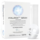 OOTD Triple Hyaluron mask close-up showing hydrating serum texture for plump skin.