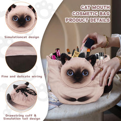 Openhahaha travel makeup bag large capacity for on-the-go essentials