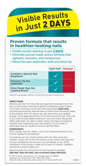 Opti-Nail before-after nails shows possible improvement in clarity.