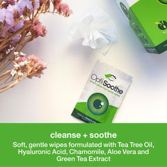 Opti-Soothe textured formula closeup highlights soothing, moisturising action.