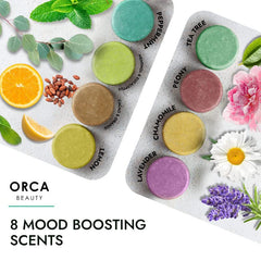 Orca Beauty lemon scent close-up delivers bright, uplifting notes for energizing routines.