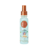 Origen Botánico termoprotector bottle in blue offering lightweight UV protection and frizz control.
