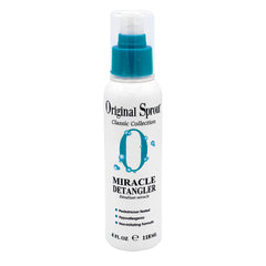 Original Sprout Miracle Detangler bottle front showing versatile leave-in care for all hair types