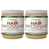 Originals by Africa's Best hair mayonnaise pack two jars for deep conditioning and repair.