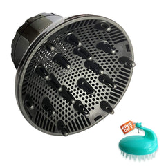 Orista Finds hair diffuser fits 1.4–2.6 inch dryers for versatile styling.