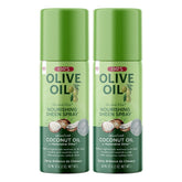 ORS Olive Oil Nourishing Sheen Spray bottle adds non-greasy shine for textured hair