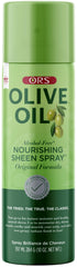 ORS Olive Oil Nourishing Sheen Spray bottle mist for shiny, lightweight hair