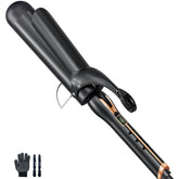 ORYNNE Curling Iron 2-Inch long-hair loose curls for natural volume.