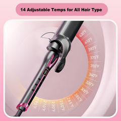 ORYNNE curling iron auto-off feature for safety and peace of mind