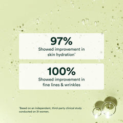 OSEA Hyaluronic Acid Sea Serum ingredients image highlights seaweed and snow mushroom for moisture.
