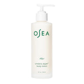 OSEA Undaria Algae Body Lotion packaging shows an eco-friendly bottle for daily hydration