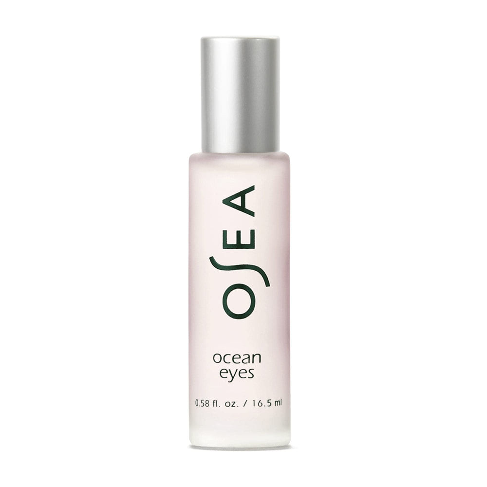 OSEA Ocean Eyes rollerball application delivering a cooling refresh to under-eye skin