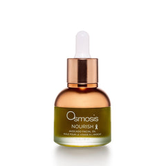 OSMOSIS Nourish Avocado Oil bottle pour demonstrates hydration and nourishment
