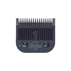 Oster clipper blade size 1 demonstrates ultra-sharp precision for smooth grooming results.