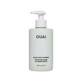 OUAI Detox facial cleanser bottle closeup showing refreshing cleanse
