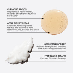 OUAI Detox Shampoo label close-up highlights sulfate-free cleansing option
