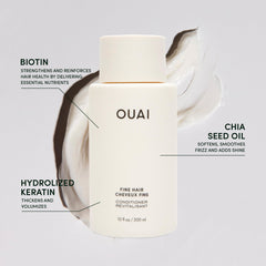 OUAI Mercer Street scent on travel-size conditioner evokes fresh daily fragrance