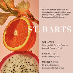 OUAI Floral scent with dragonfruit, orange blossom, tuberose and musk aroma.